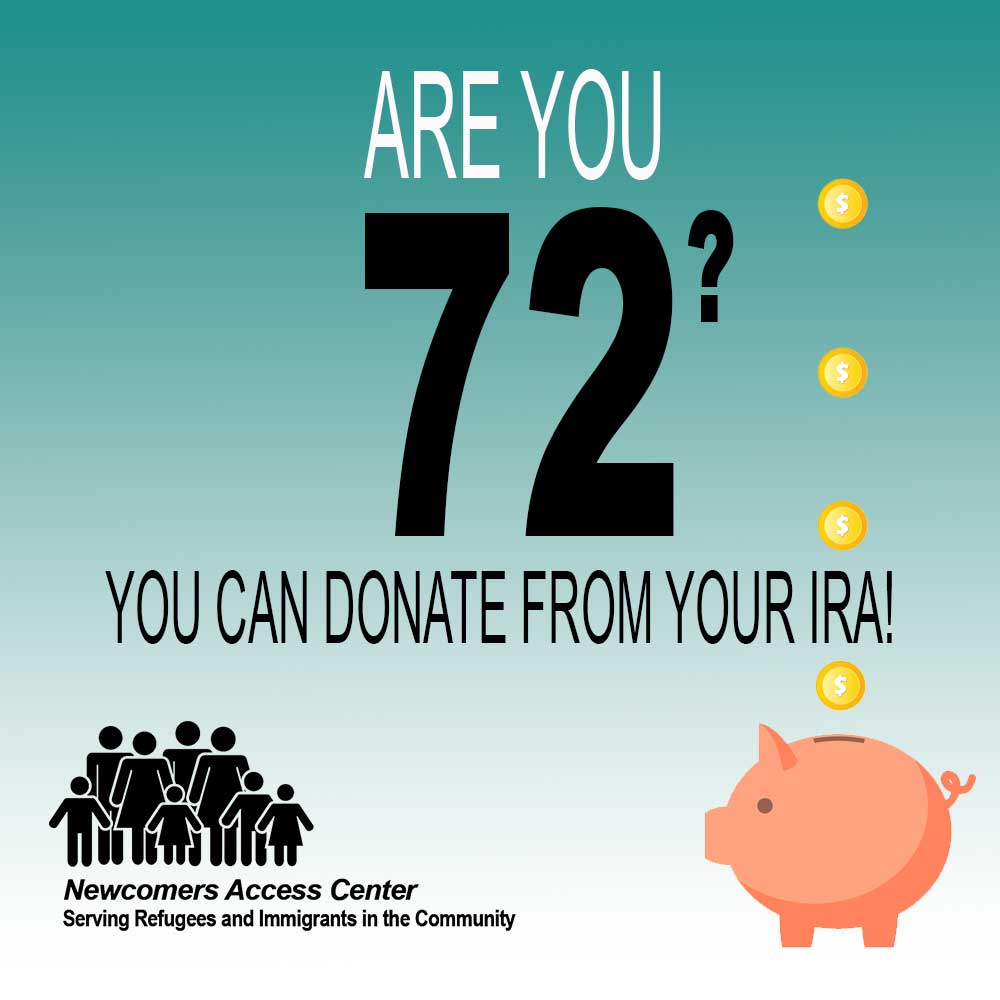 72? Donate from Your IRA!