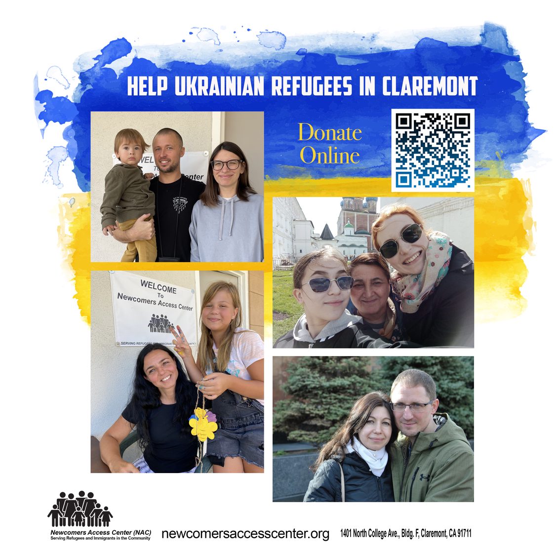 How you Can Help Ukrainian Refugees in the Inland Valley California